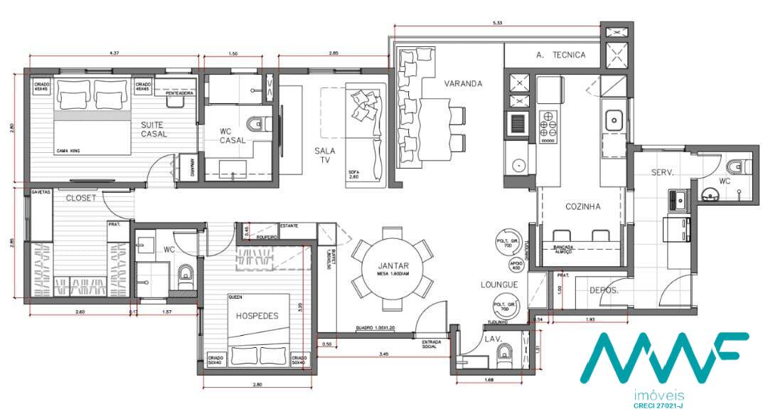 Apartamento, 2 quartos, 123 m² - Foto 15