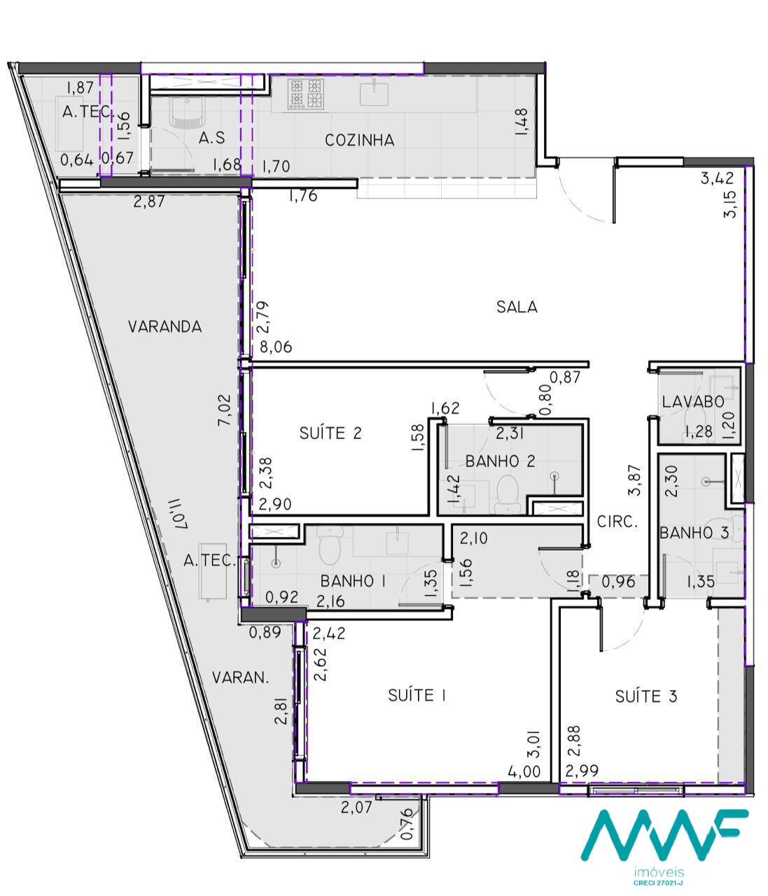 Apartamento, 2 quartos, 123 m² - Foto 40